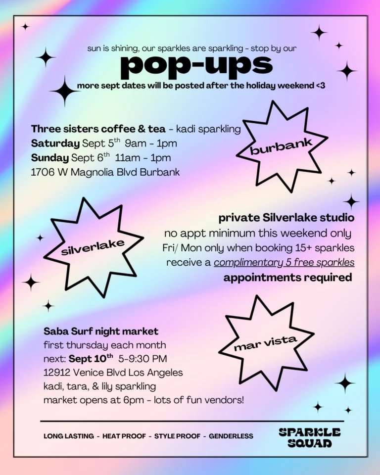 Instagram post from sparklesquad.la. This post is in position 1.